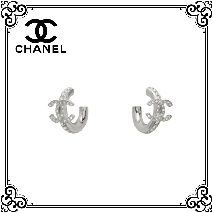 煌びやか★【CHANEL】ロゴピアス