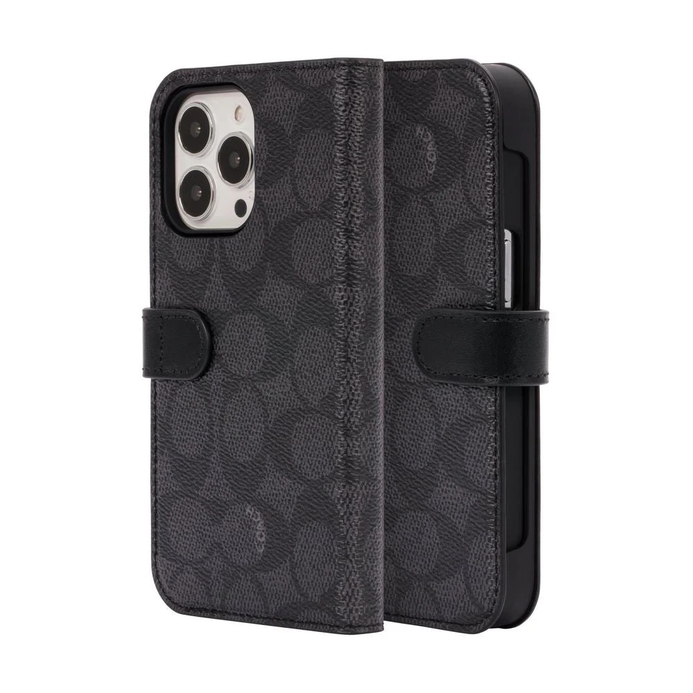 お買得【国内発送】Coach★Folio iPhone13 Pro ケース