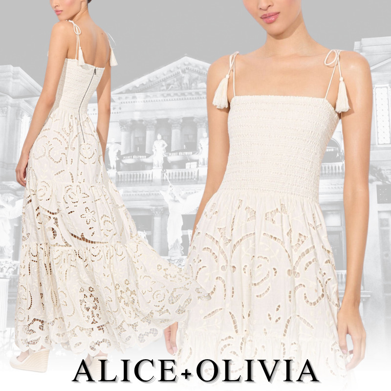 ALICE+OLIVIA ティアードマキシワンピース MARNA