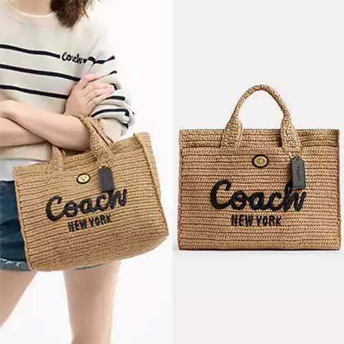 COACH★Cargo Tote Bag かごバッグ トートバッグ