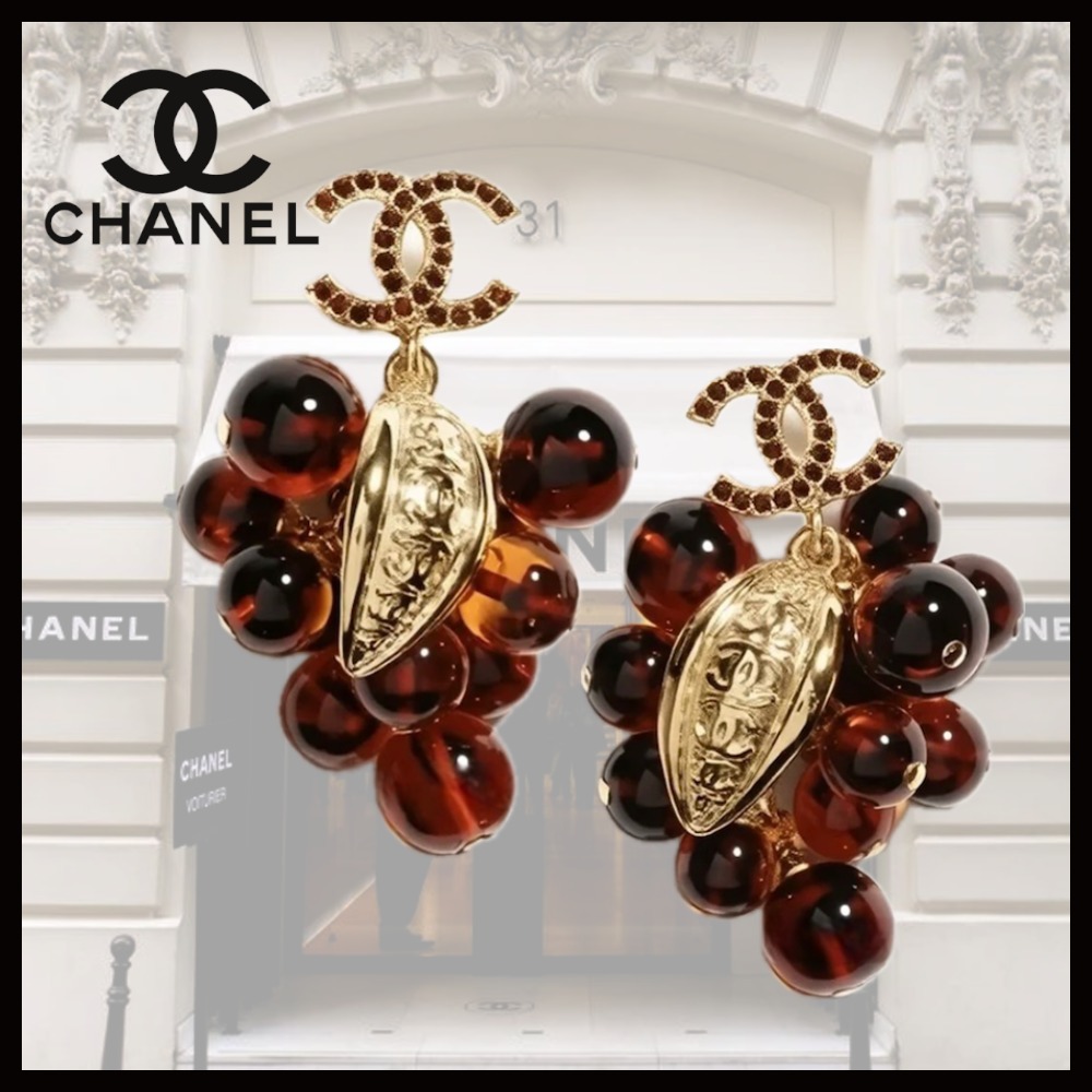 【おしゃれなデザイン♪】CHANEL ピアス
