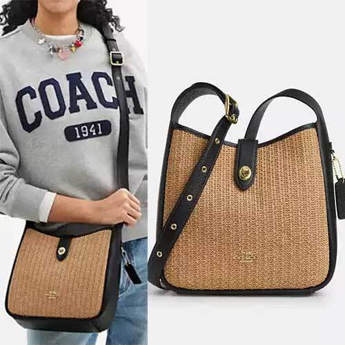 COACH★Hadley Convertible かごバッグ クロスバッグ