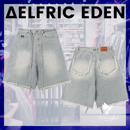 ◆Aelfric Eden◆3D Print Longline ショートパンツ 送料込 Aelfric Eden(エルフリック エデン) ハーフ・ショートパンツ