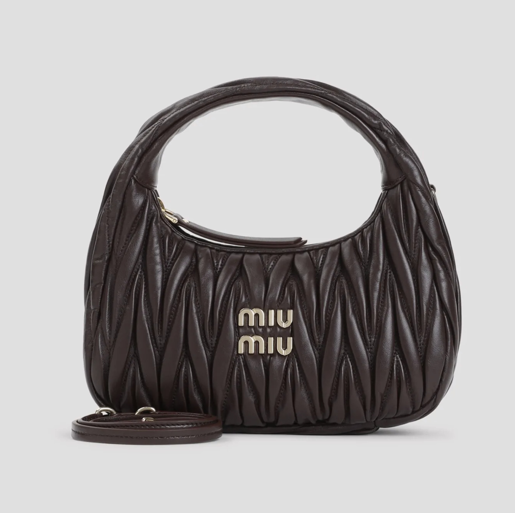 MIU MIU ミュウミュウ ワンダー マテラッセ ホーボバッグ 関税込