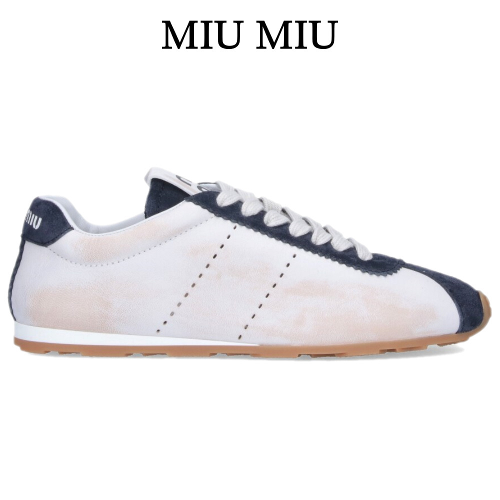 【miu miu】「プルーム」スニーカー