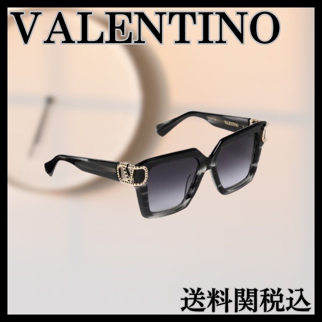 【国内発送】VALENTINO オーバーサイズフレーム サングラス