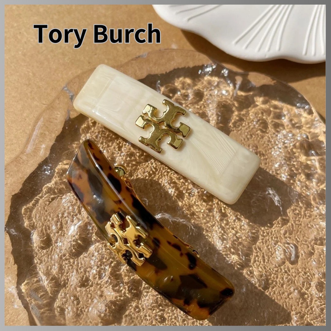 【Tory Burch】送関込☆TORY BURCH ロゴ バレッタ