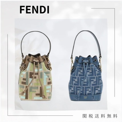 ［25ss新作］FENDI Secchiello ミニ モントレ ゾール