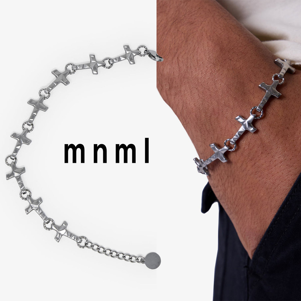 mnml/GRACE クロス ブレスレット