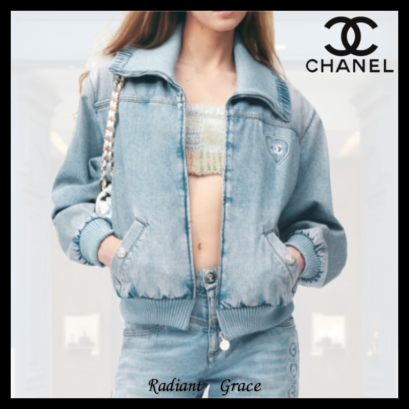 《大人の余裕を感じる☆》CHANEL デニムブルゾン
