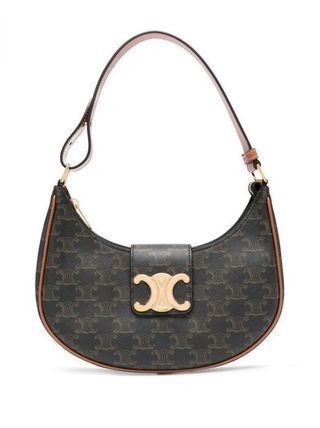 ショルダーバッグ・ポシェット Celine Ava Triomphe Bag 関税込☆CELINE☆TRIOMPHE AVA ホーボーバッグ (CELINE