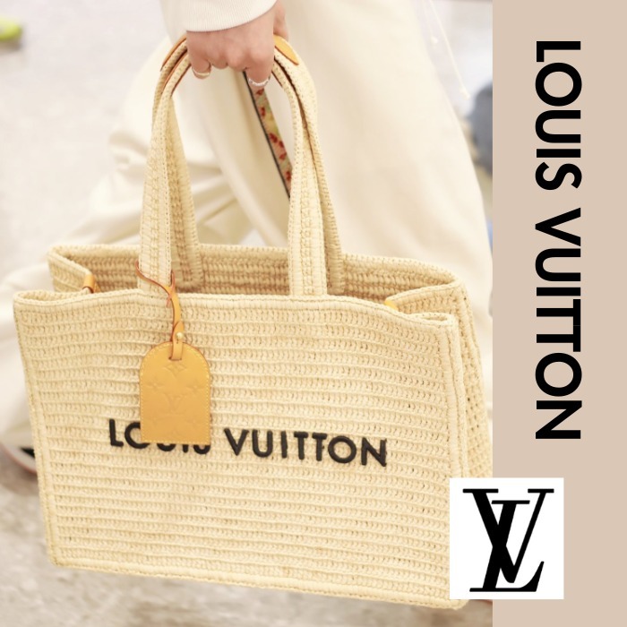ナチュラル☆【Loius Vuitton】サマーショッパー トートバッグ
