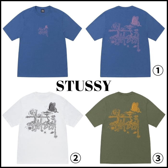 【STUSSY】★Tシャツ★ IN BLOOM TEE