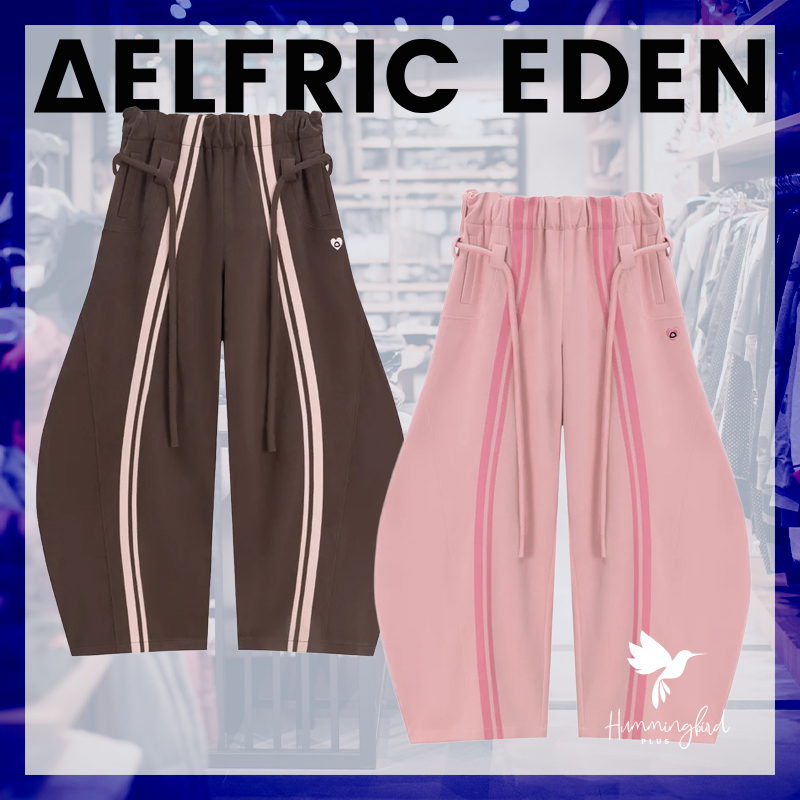 Aelfric Eden ★ ストライプ スーパーバギー スウェットパンツ