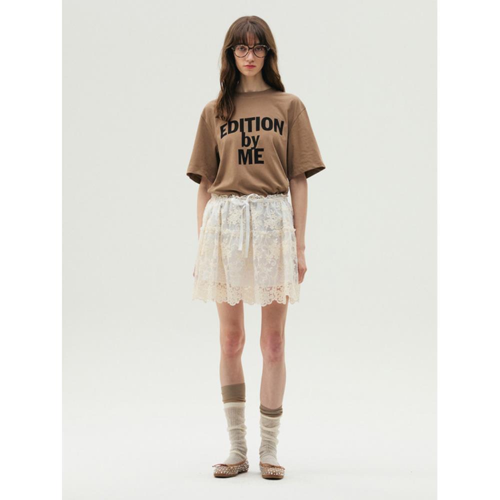 ★E.B.M★ Eyelet embroidery mini skirt EMP4WSK060