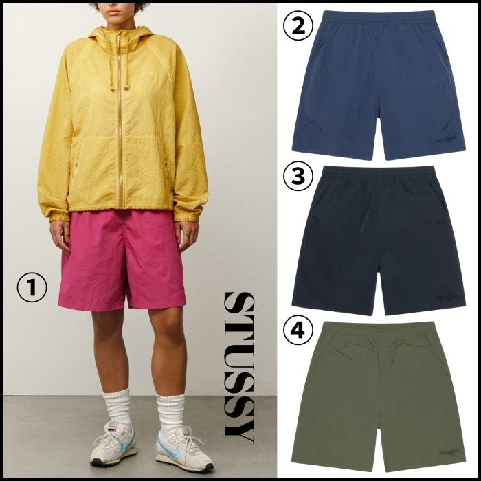 【STUSSY】★ハーフパンツ★ NYLON COURT SHORT