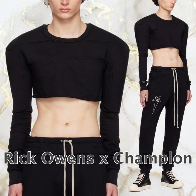 【RICK OWENS】×Champion Girdered クロップドハーネストップス