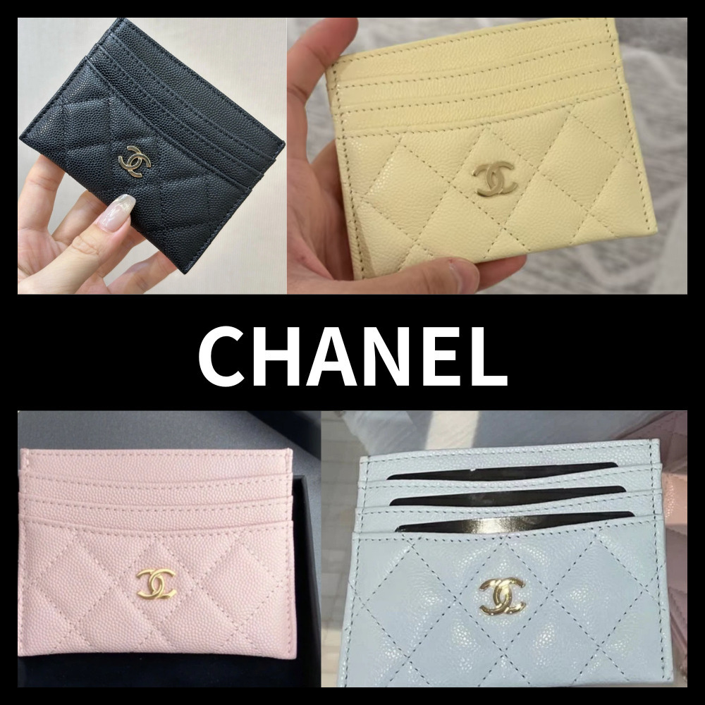 プレゼントにもおすすめ♪【CHANEL】パステルカラーカードケース