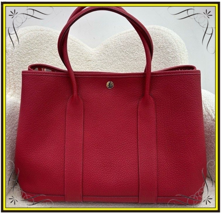 【HERMES】エルメス ガーデンパーティー バッグ