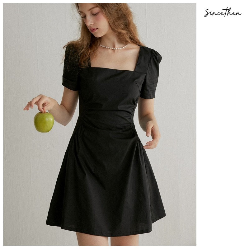 ● SINCETHEN ● Lucy Black Mini Dress