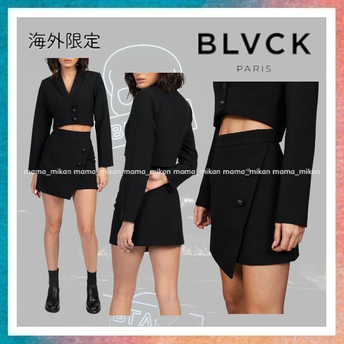 【BLVCK PARIS】洗練と個性を纏うミニラップスカート