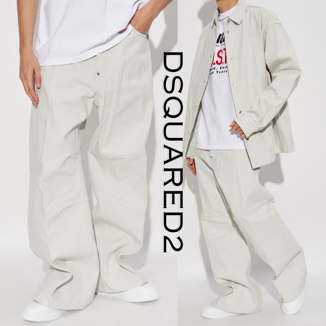 関税込 DSQUARED2 「Eros」ジーンズ ワイドカット
