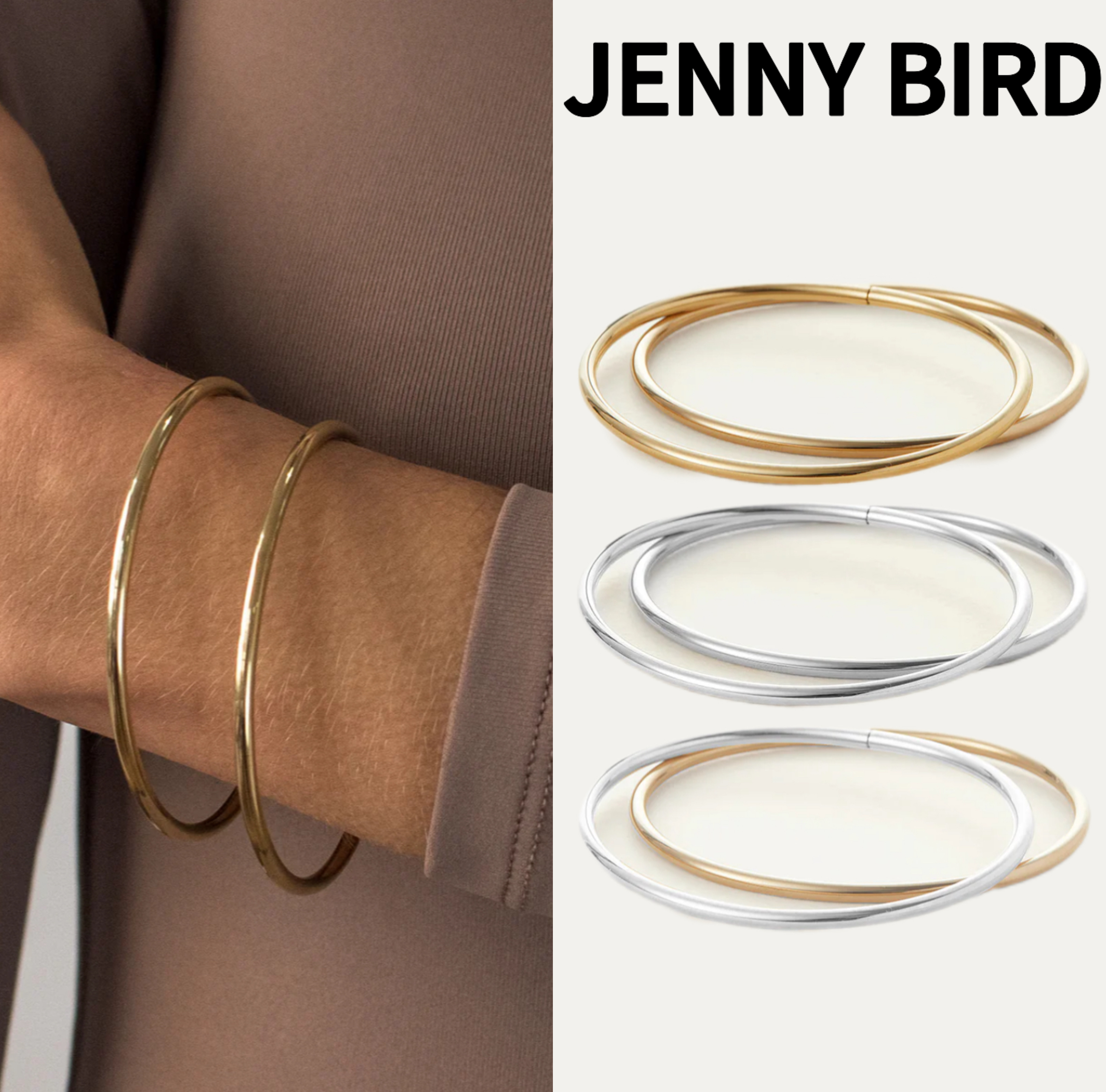 【JENNY BIRD】Dane Bangle Set バングル ブレスレット セット