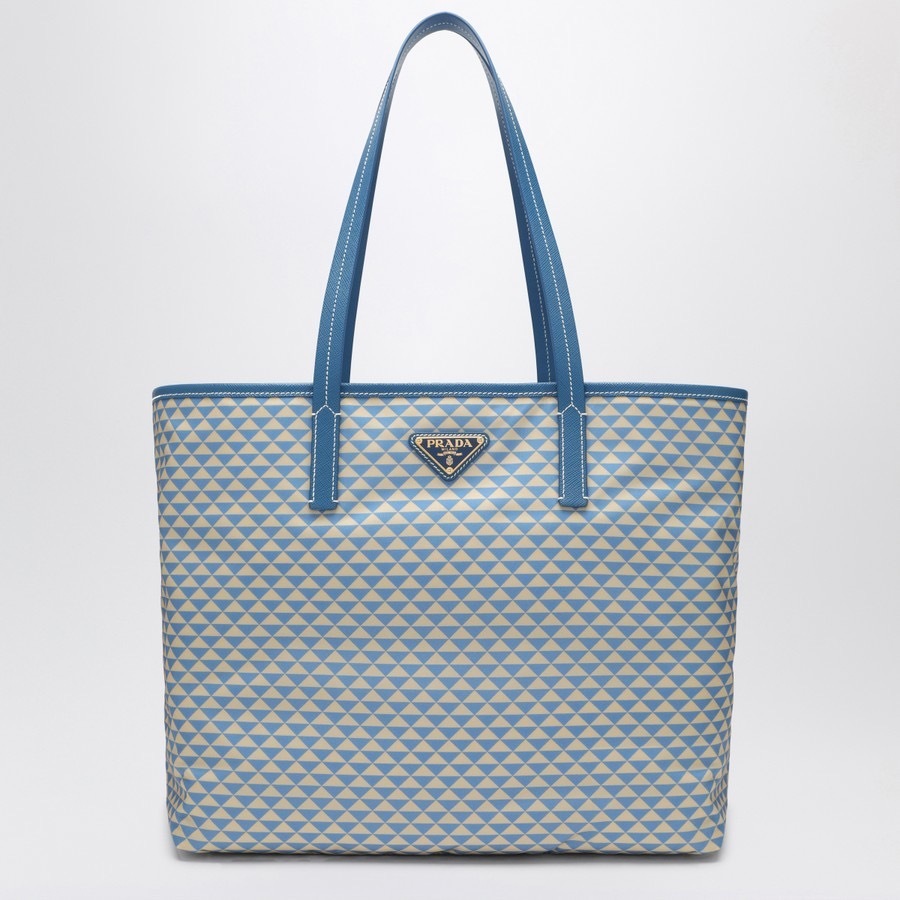 PRADA ナイロン トートバッグ プリントデザイン