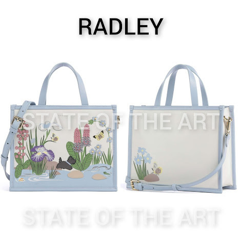 英国発【RADLEY】RHS コレクション ジップトップ ハンドバッグ