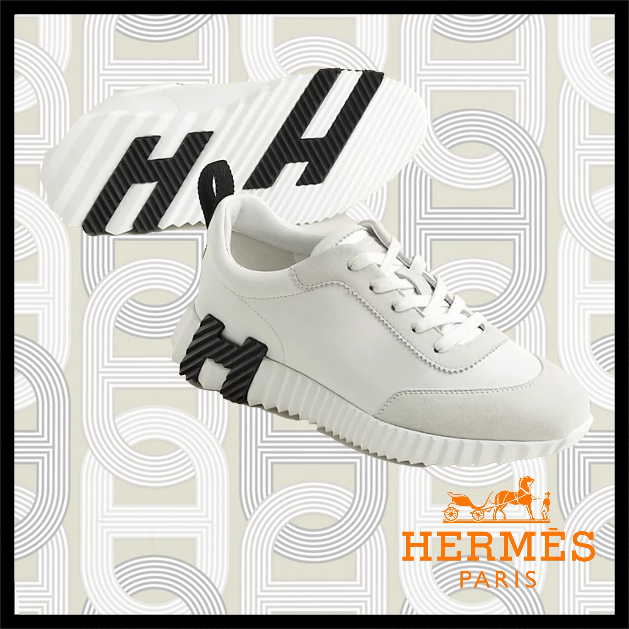 《Hermes》人気!スニーカー バウンシング