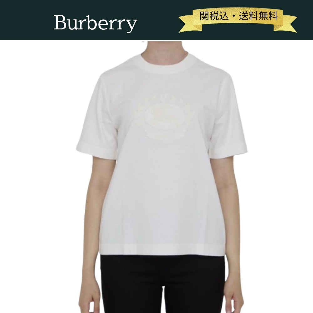 【関税・送料込】Burberry EKD コットン Tシャツ