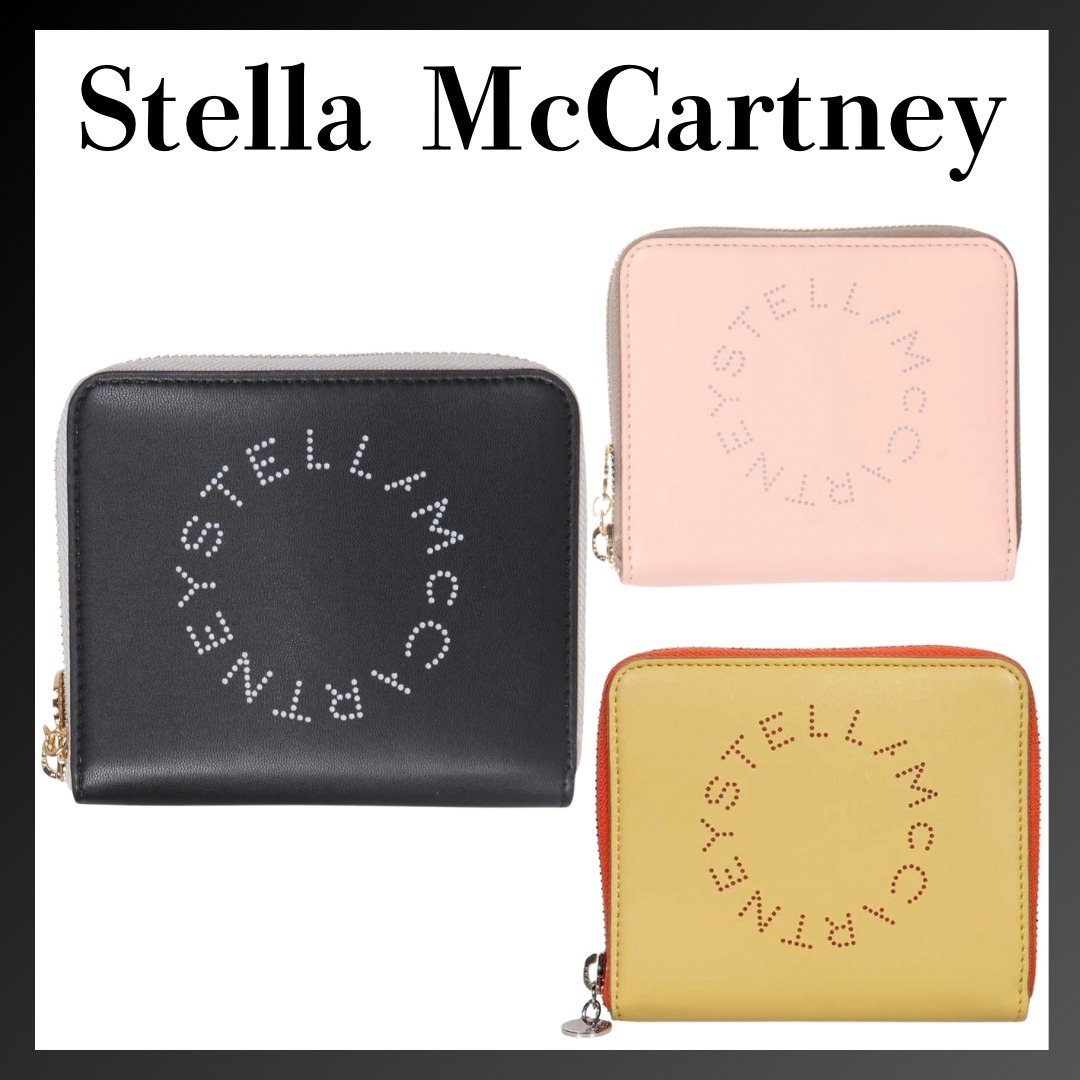 ＊Stella McCartney＊ ステラマッカートニー 二つ折り財布 ロゴ