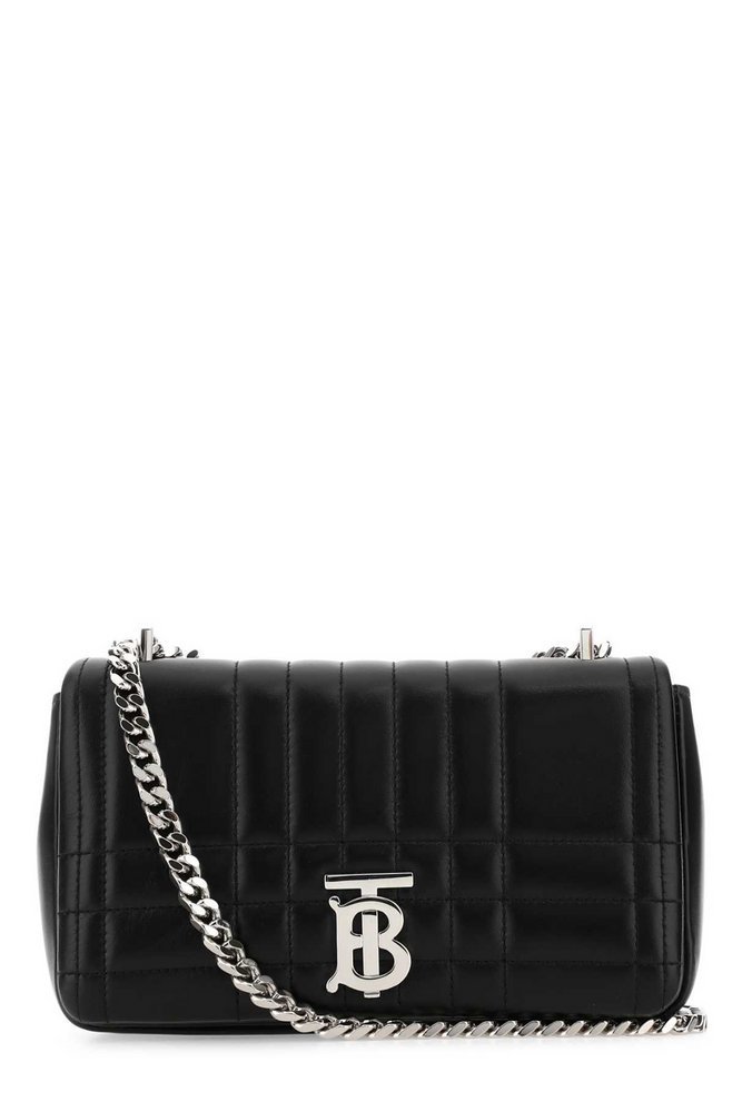 BURBERRY キルティング スモール ローラ ショルダーバッグ