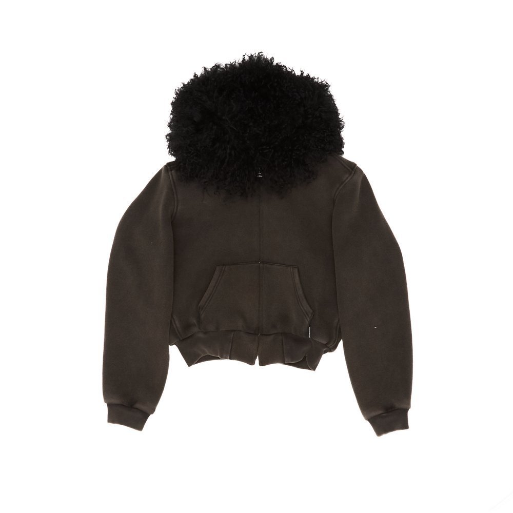 ALEXANDER WANG ファー フード ジャケット