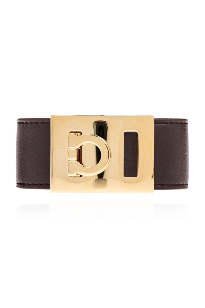 SALVATORE FERRAGAMO ガンチーニ ワイド ブレスレット