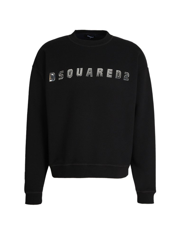 Dsquared2 ブラシフリースリラックスフィットスウェットシャツ