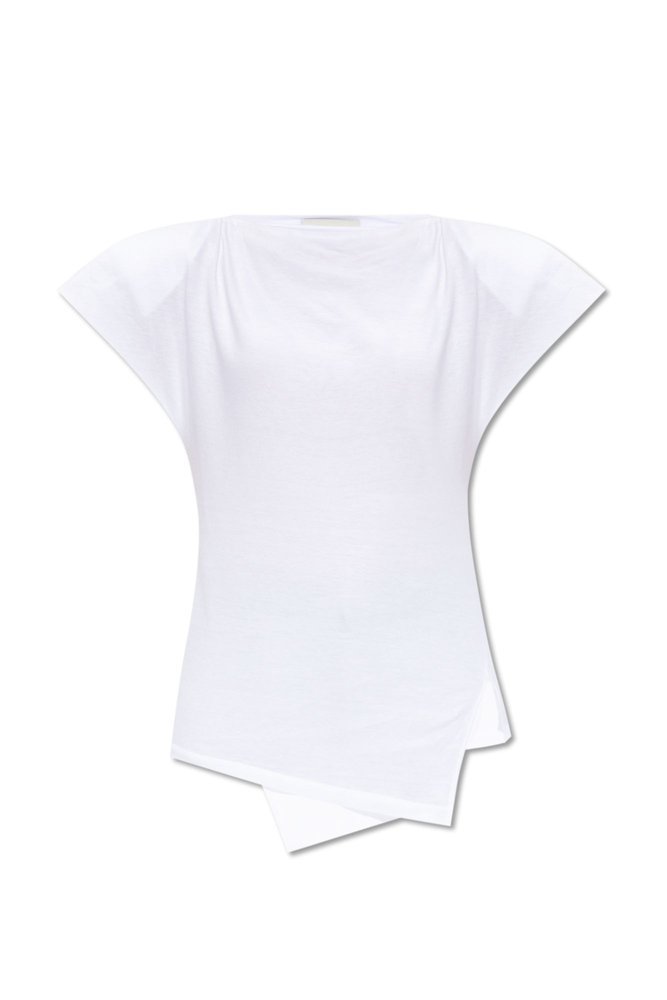 ISABEL MARANT アシンメトリックショートスリーブTシャツ