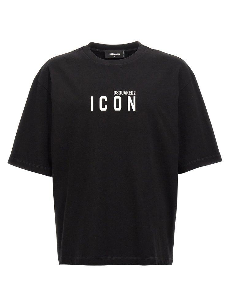 Dsquared2 アイコンロゴプリントクルーネックTシャツ