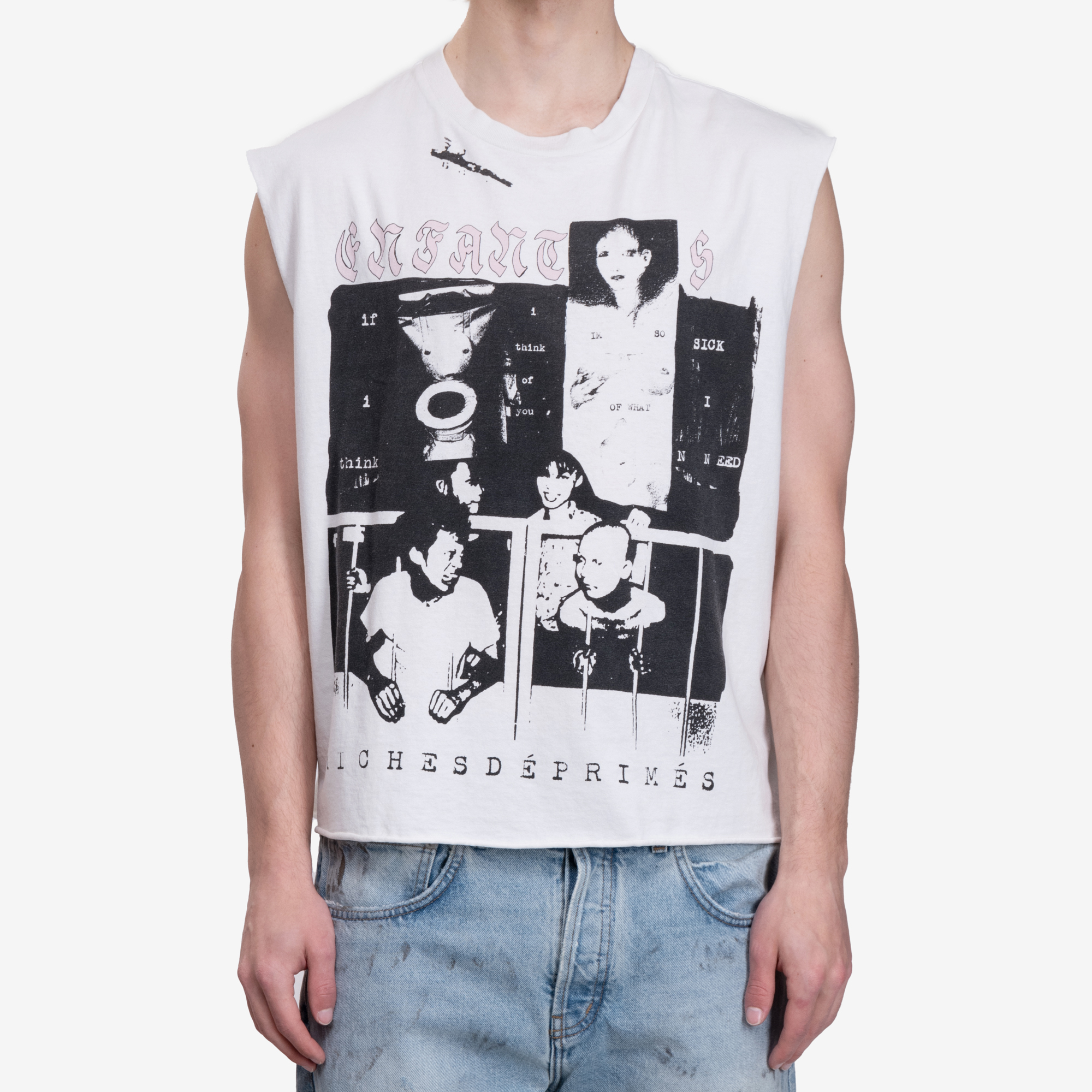 Enfants Riches Deprimes Endless Blockades Cut Off Tシャツ