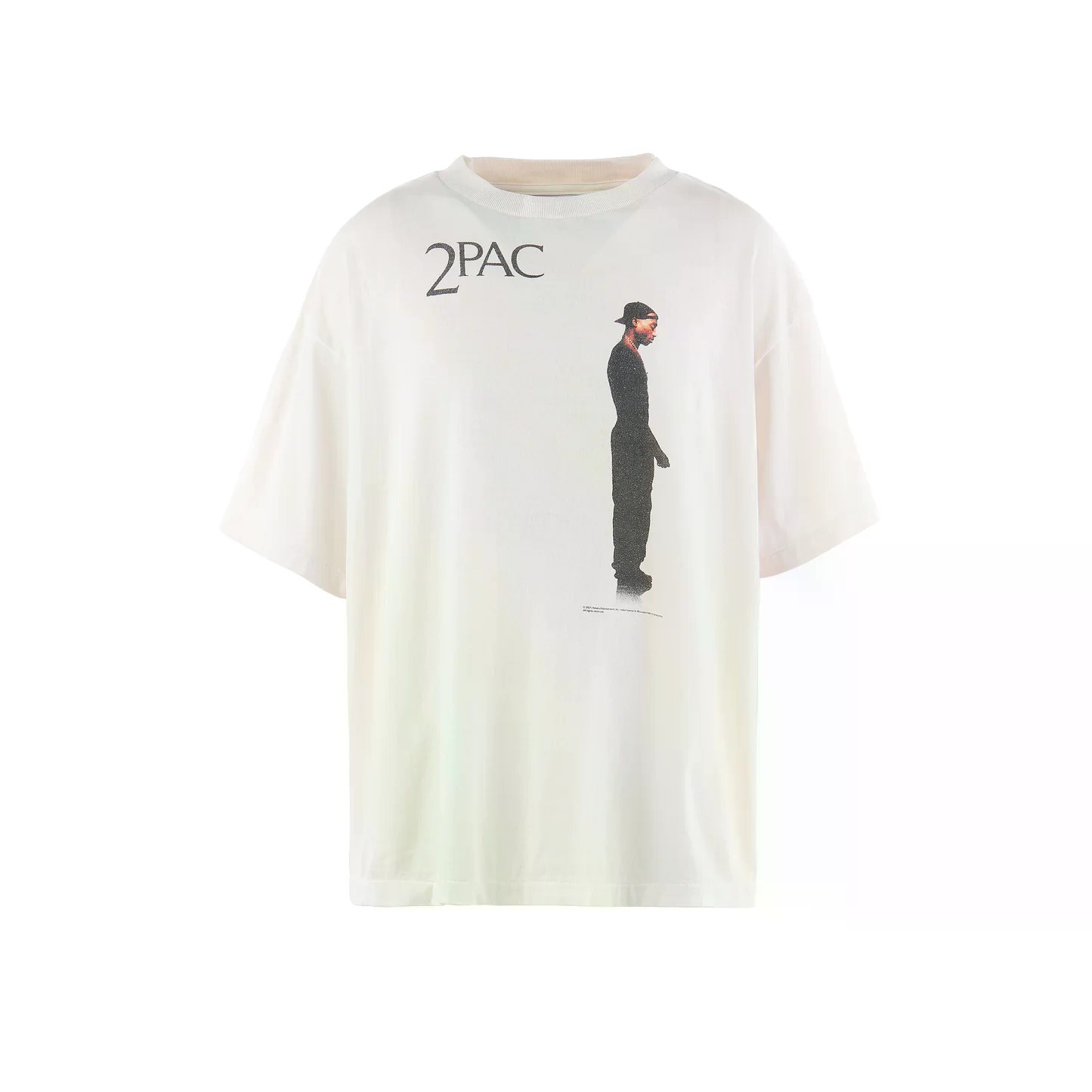 国内発送☆Saint Mxxxxxx☆2PC_SS TEE/2PAC/WHITE