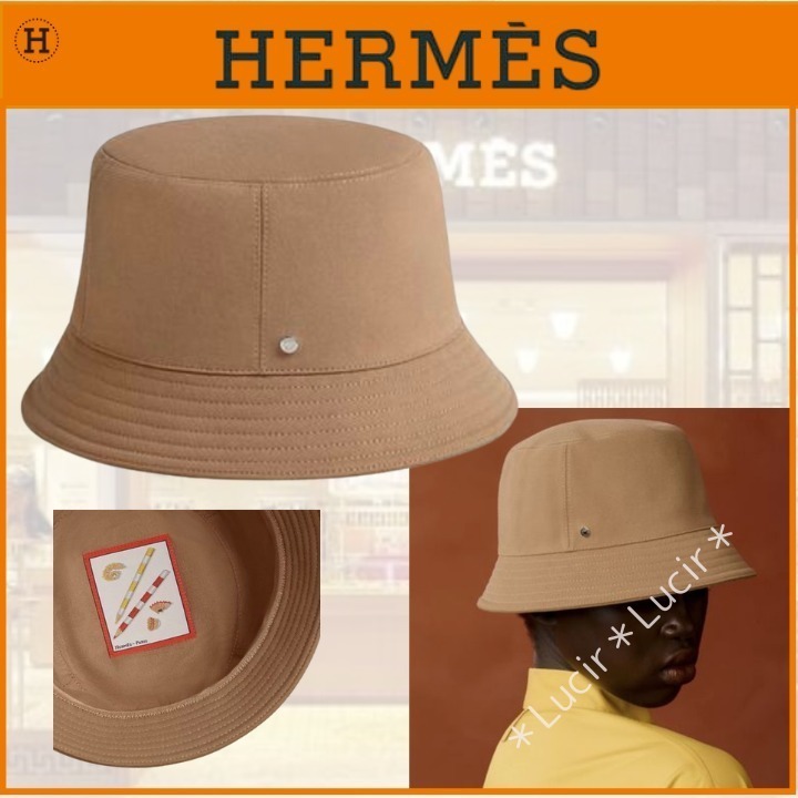 洗練さと共に☆ HERMES ボブ・カルヴィ・ミラノ ハット