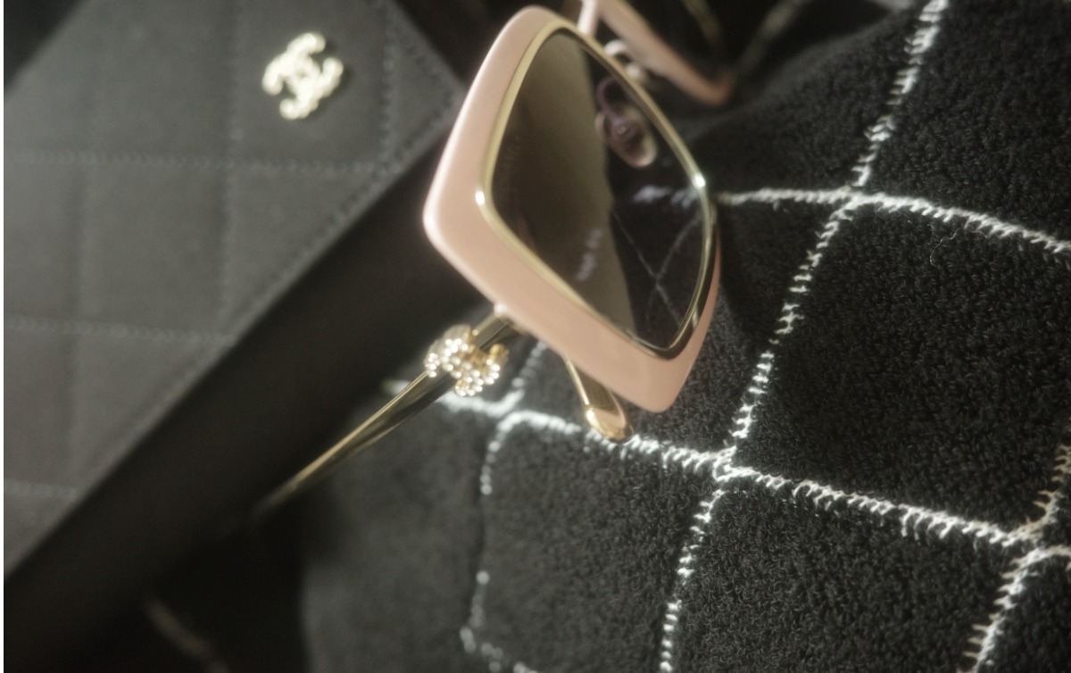 《2色☆》CHANEL ココビーチ レクタングル シェイプ アイウェア