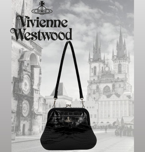 【関税送料込】Vivienne Westwood ブラック Vivienne's クラッチ