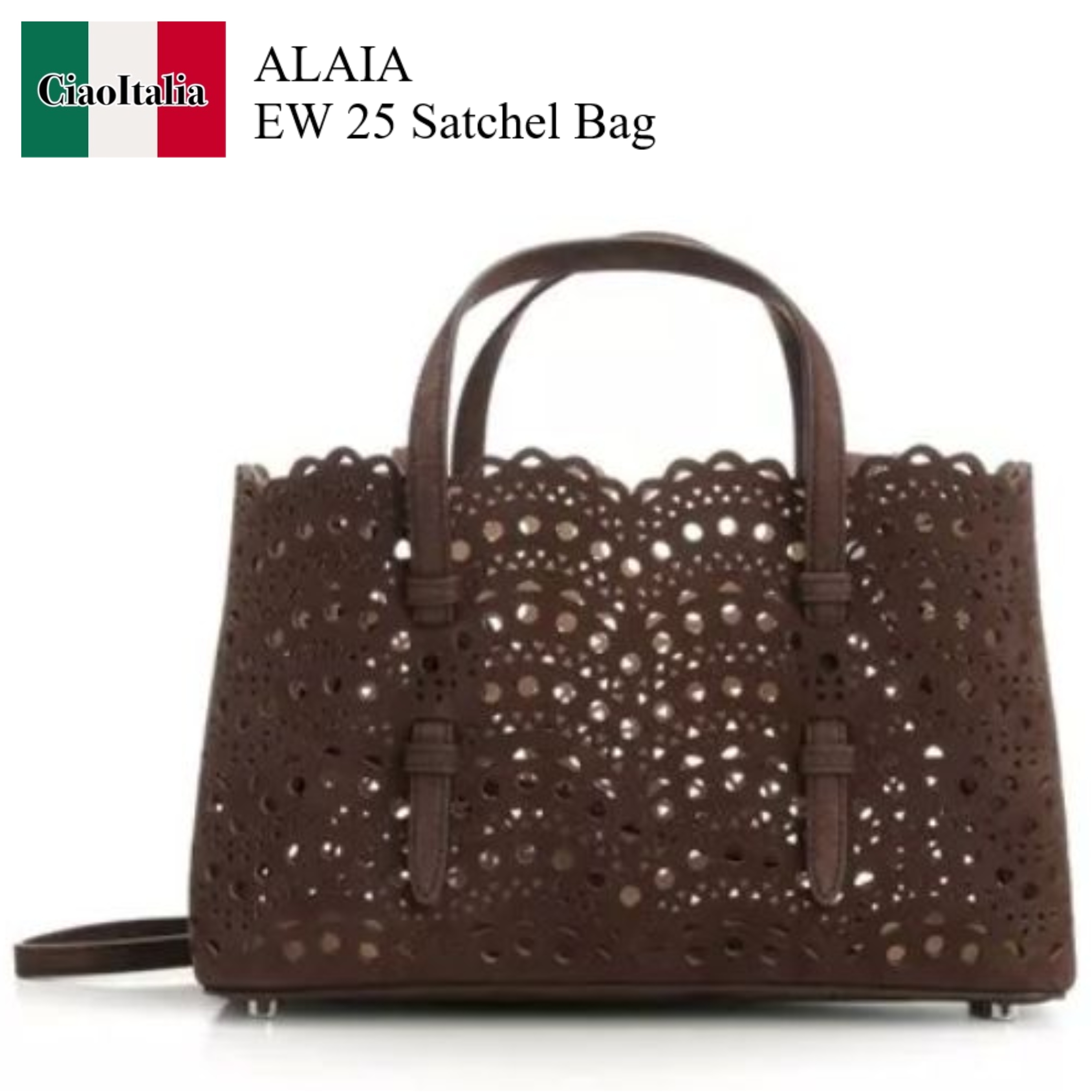 ショルダーバッグ・ポシェット Alaia EW 25 Satchel Bag
