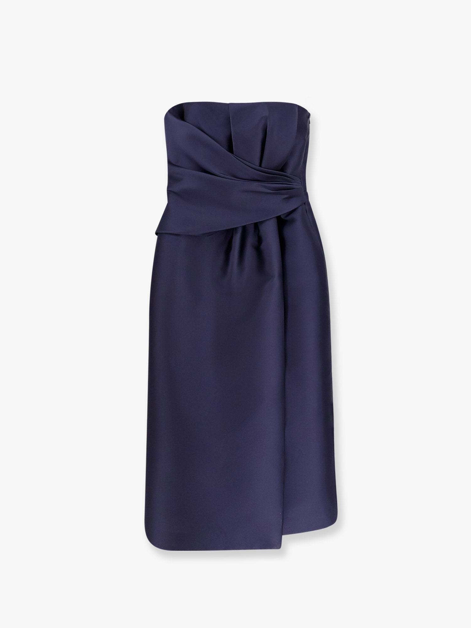 ワンピース A FERRETTI Mikado decollete dress Blu