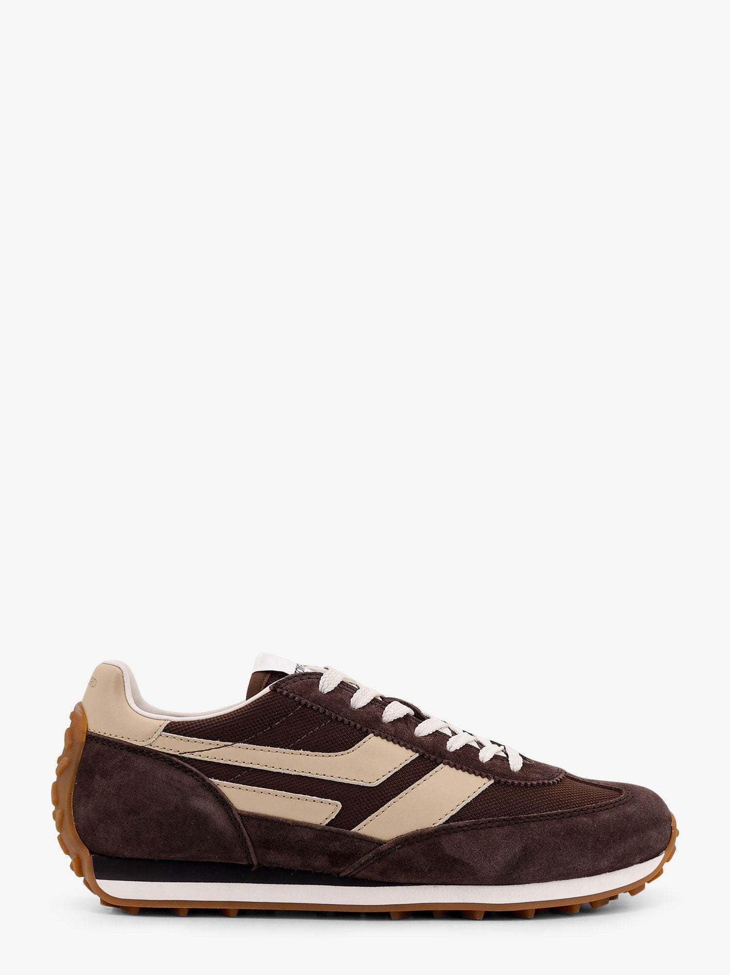 スニーカー TOM FORD Low-top suedemesh sneakers Marrone