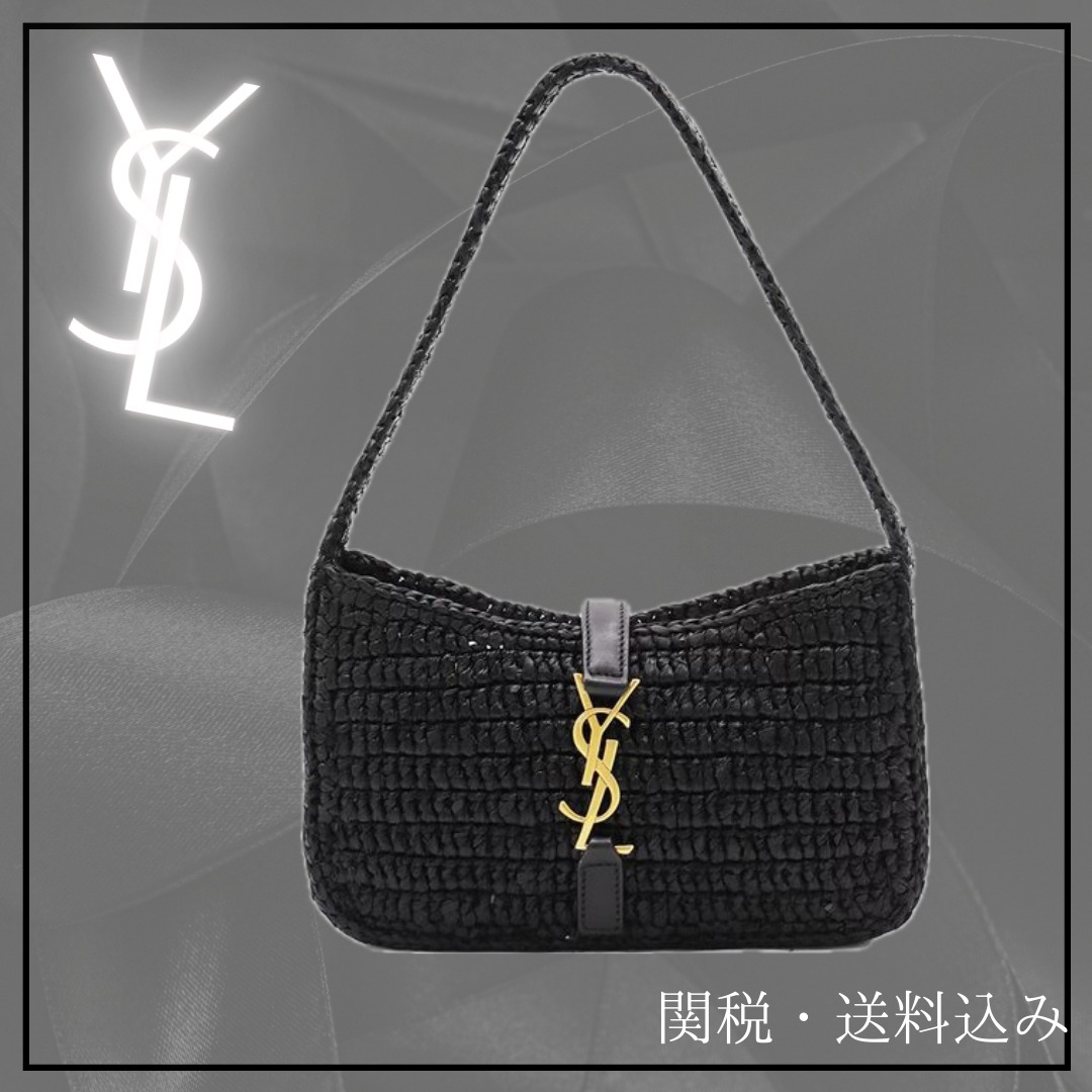 【Saint Laurent】LE 5 A7 ミニ（ラフィア）