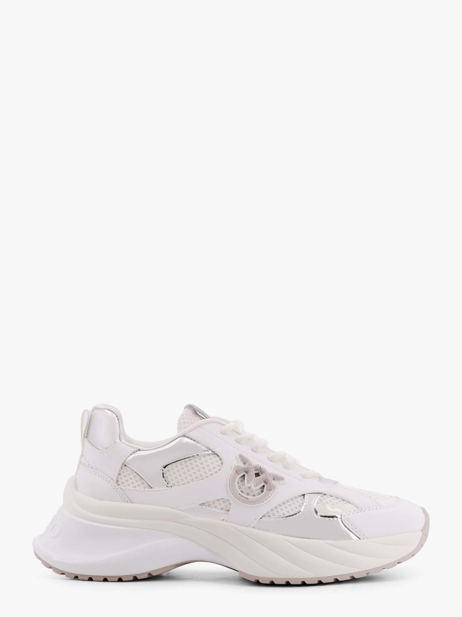 スニーカー PINKO Ariel leather meshleather sneakers