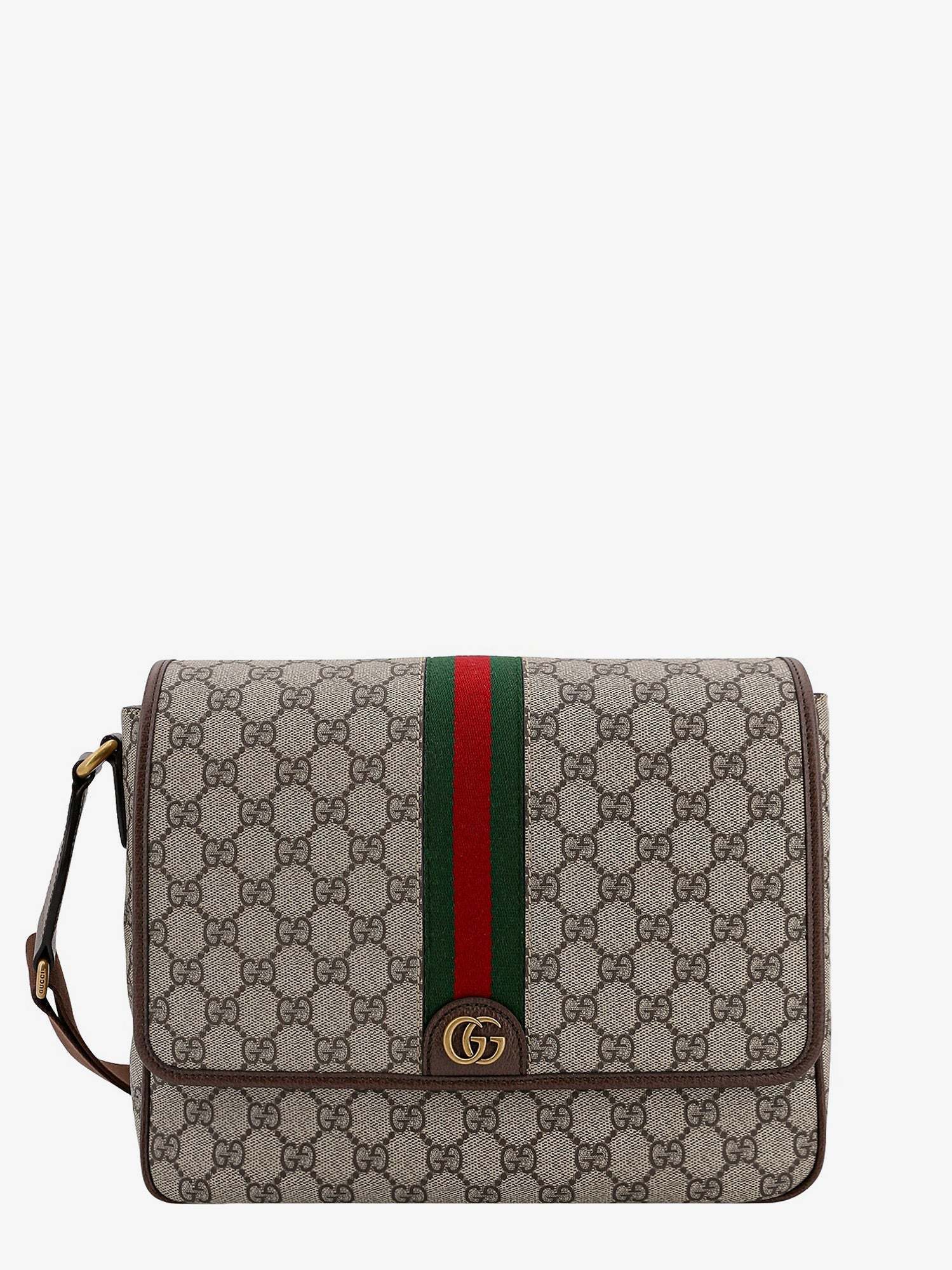 ショルダーバッグ GUCCI Ophidia gg supreme fabricleather shoulder strap