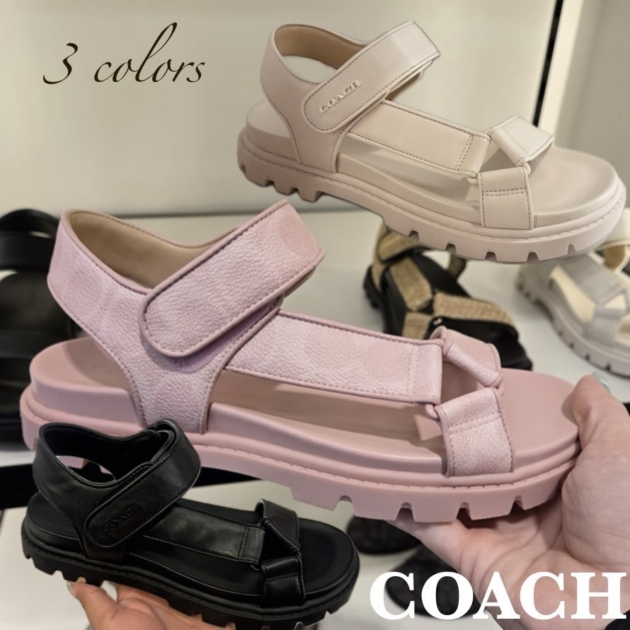 追跡あり【履き心地抜群】COACH★サンダル スポーツ